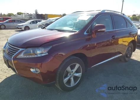 2013 Lexus Rx 350 z USA, uszkodzony, nr VIN 2T2BK1BA1DC187982